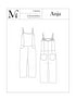Mönsterfabriken - Anja Jumpsuit (Size 90-124)